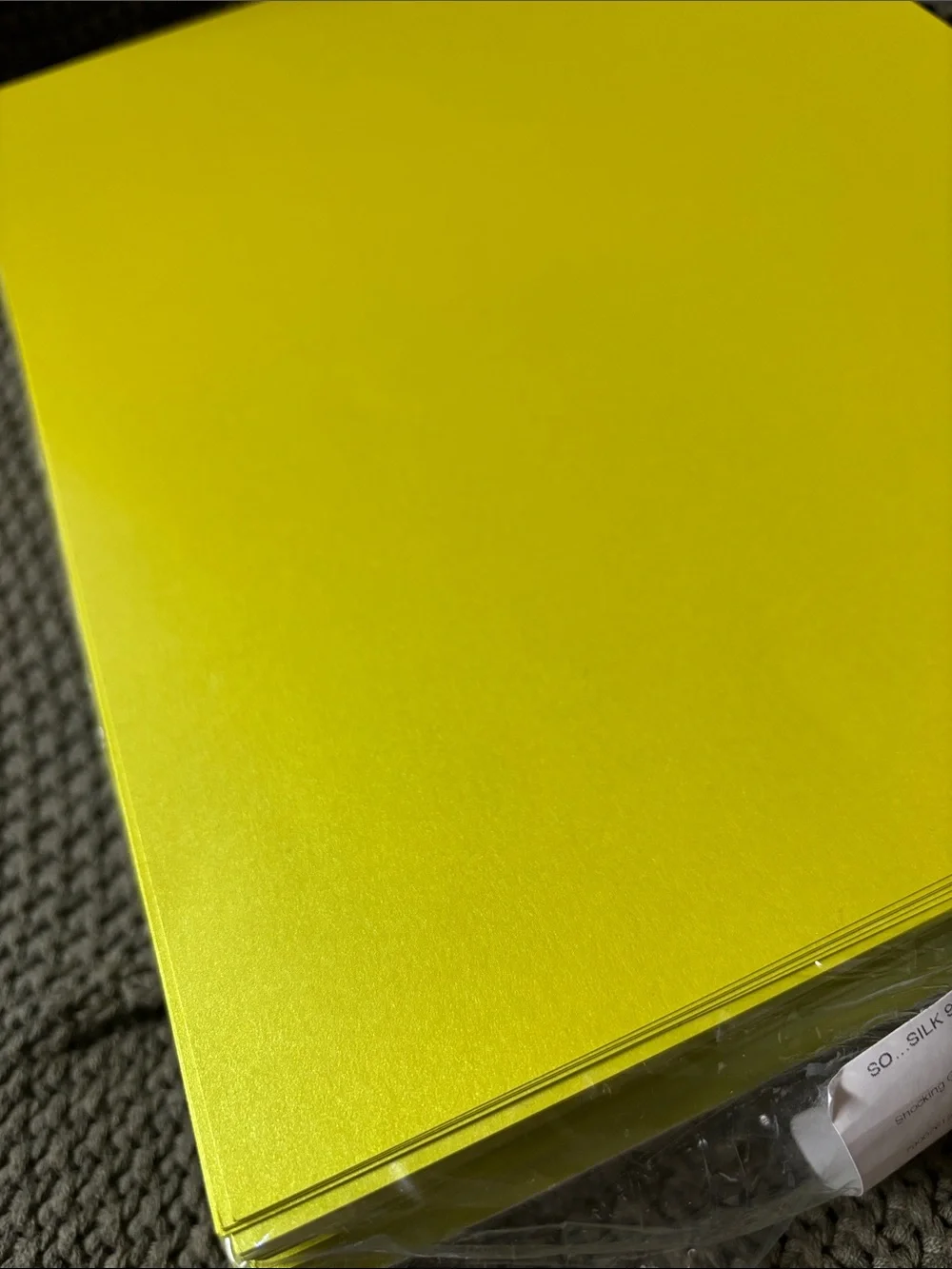 Shocking Green 8x11 paper stack Crafting Cardstock